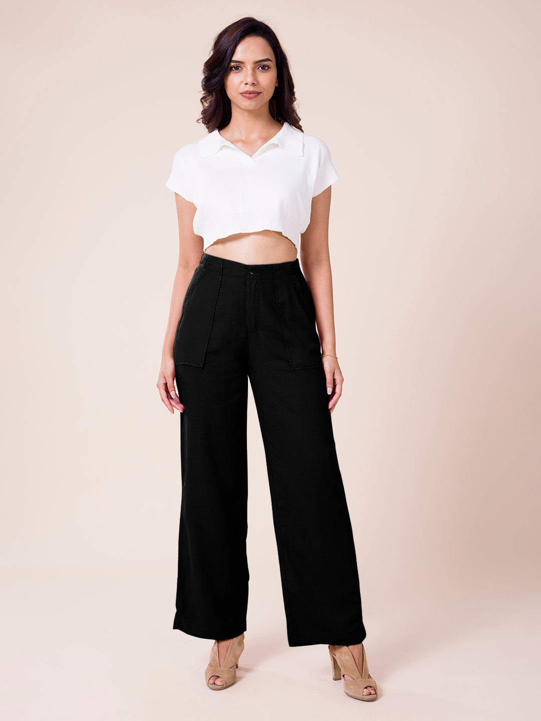 How to Style Black Cargo Trousers | Pantalones de moda, Ropa, Pantalones  cargo mujer